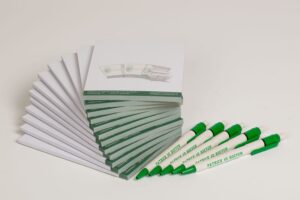 Kladblokje met pen