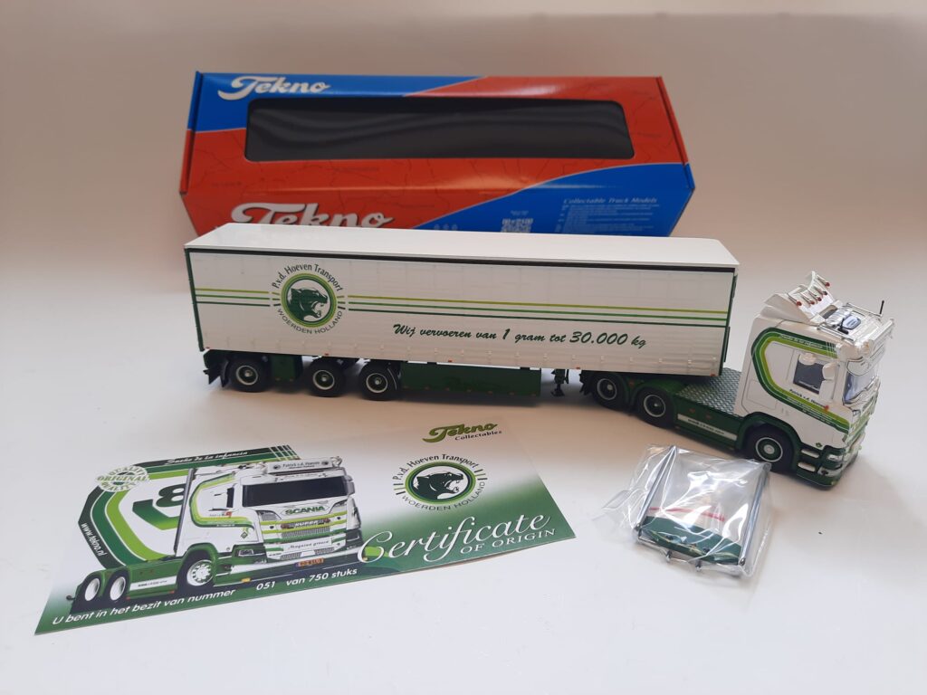 tekno ref 86168 scania next gen longline tracteur solo 6x4  bb
