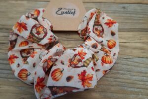 Scrunchie met Herfst Gnoom