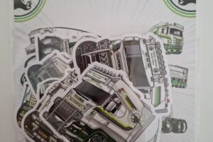 Stickerpack van alle Cartoons